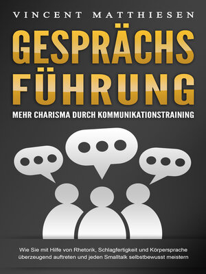 cover image of GESPRÄCHSFÜHRUNG--Mehr Charisma durch Kommunikationstraining